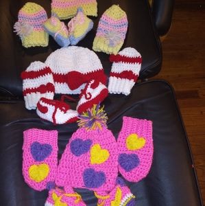 0-9 months crochet baby items